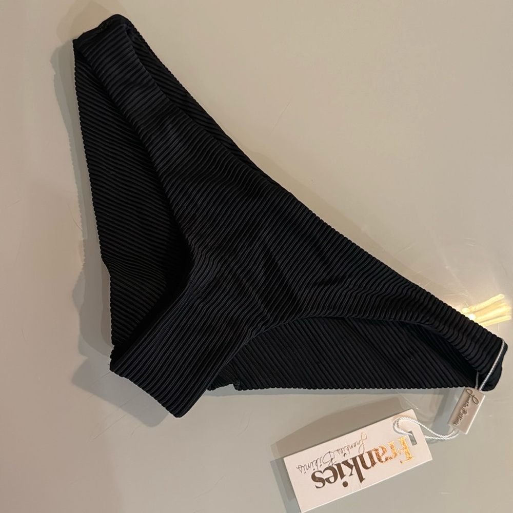 Frankies bikinis - black bottom - size S